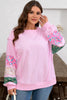 Pink / 4X / 65%Polyester+35%Cotton