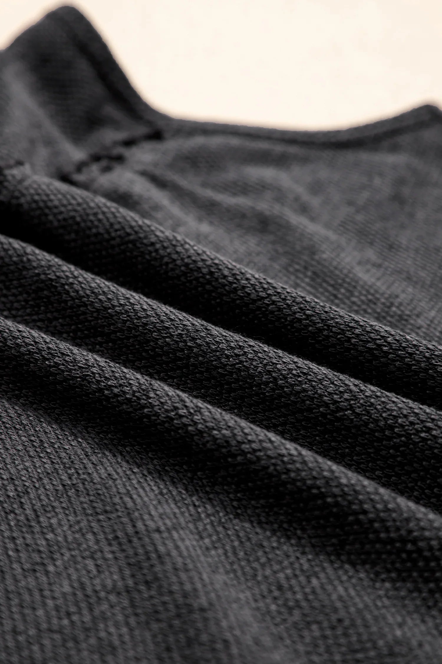 Dark Grey Tiered Frill Trim A-line Tank Top - MarkoFit