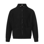 High neck sweater jacket zipper knit sweater for men - MarkoFit