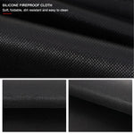 Outdoor camping silicone fireproof cloth picnic barbecue insulation pad flame retardant cloth high temperature fire blanket fiberglass cloth - MarkoFit