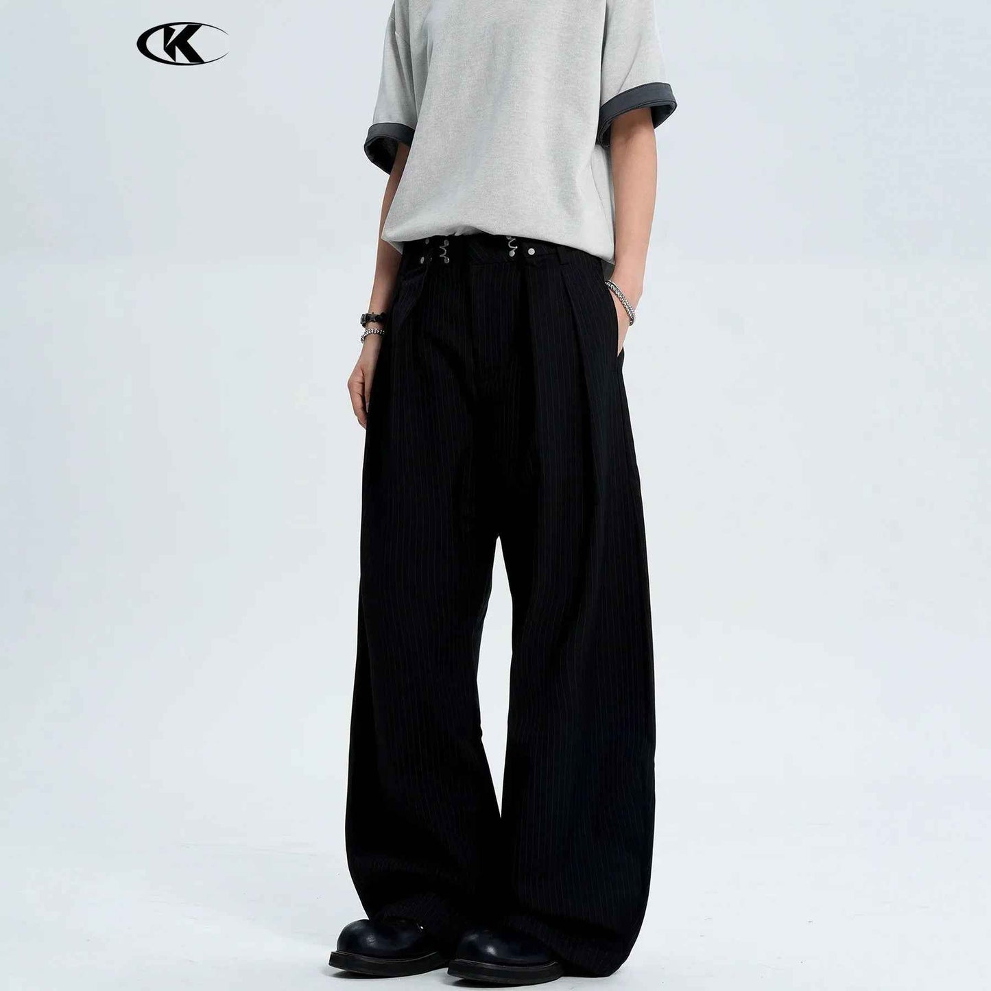 Pants for Men and Women with Tapered Legs Casual Wide-Leg Long Pants - MarkoFit