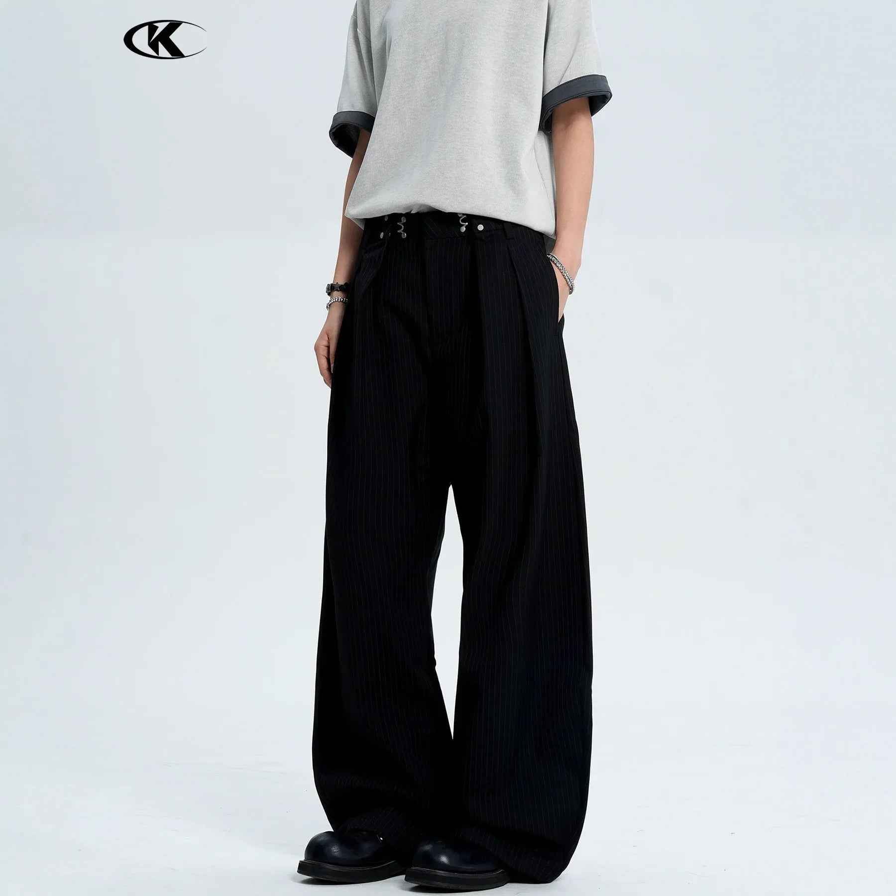Pants for Men and Women with Tapered Legs Casual Wide-Leg Long Pants - MarkoFit