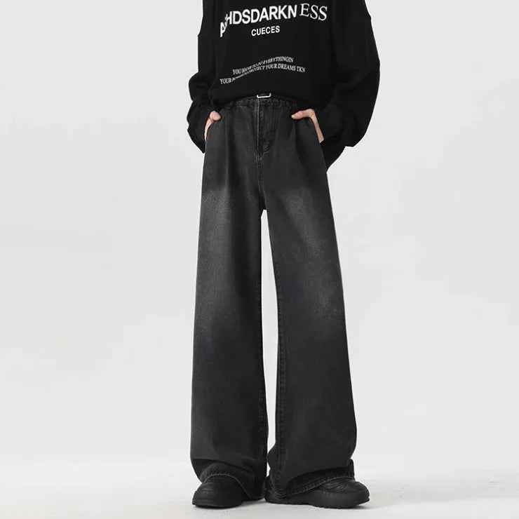 Retro wide leg jeans for men and women - MarkoFit