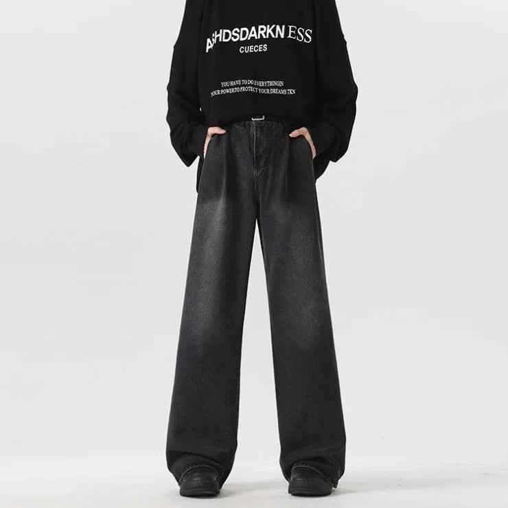 Retro wide leg jeans for men and women - MarkoFit