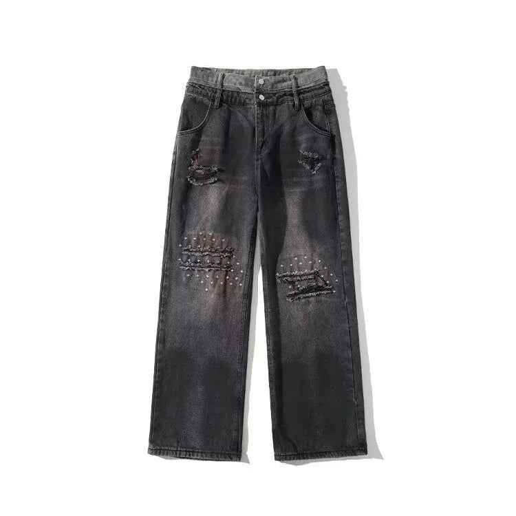 Ripped Denim Jeans for Men and Women - MarkoFit