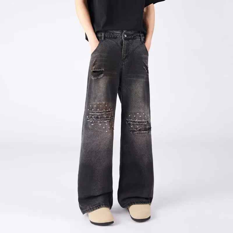 Ripped Denim Jeans for Men and Women - MarkoFit