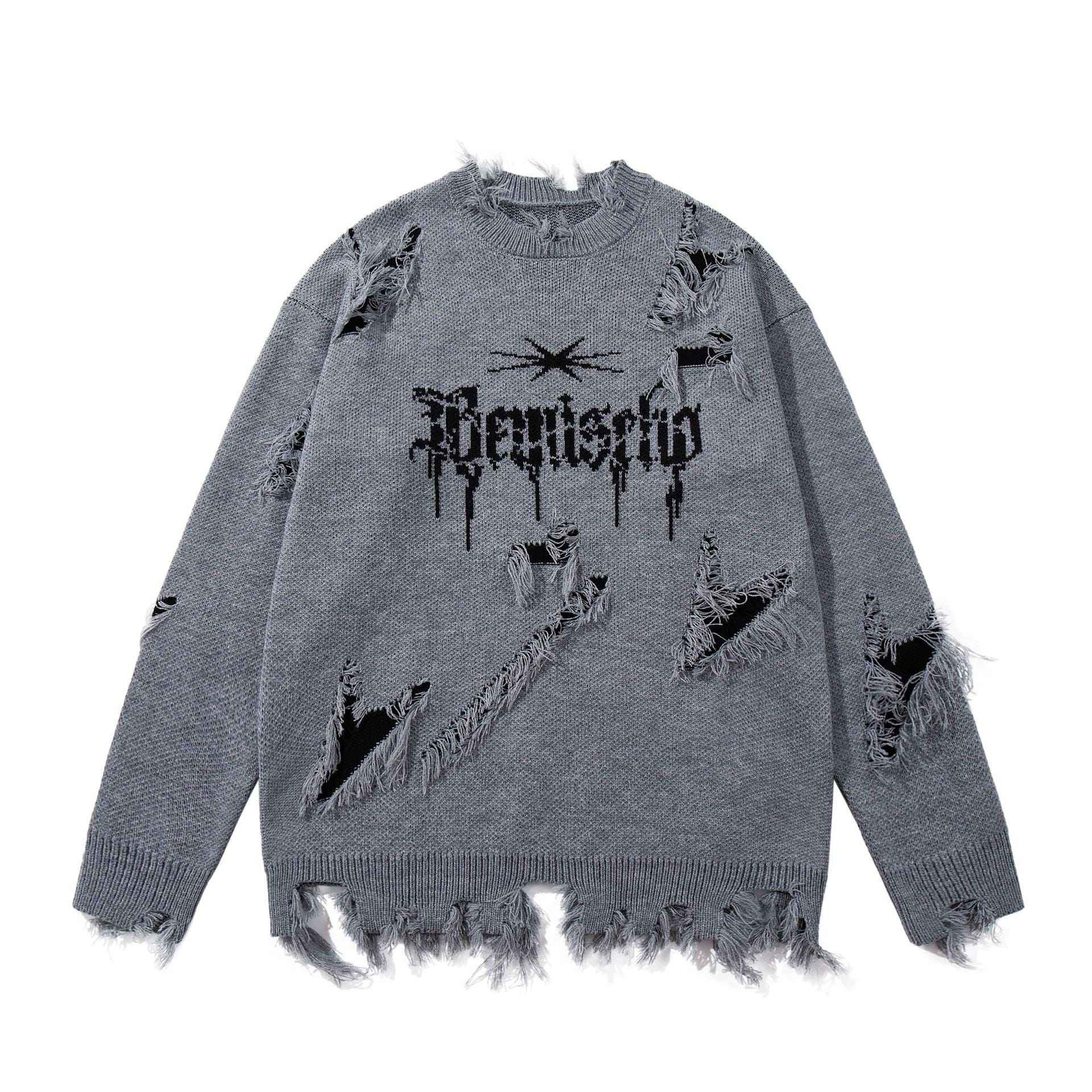 Tassel sweater thick knit sweater for men - MarkoFit