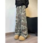 Retro Camouflage Workwear Jeans for Men - MarkoFit