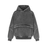Washed hooded sweatshirt for men - MarkoFit