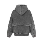 Washed hooded sweatshirt for men - MarkoFit