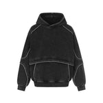 Washed hooded sweatshirt for men - MarkoFit
