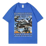 Women's Men T Shirt Bombardiro Crocodilo Plane Bomber Funny - MarkoFit
