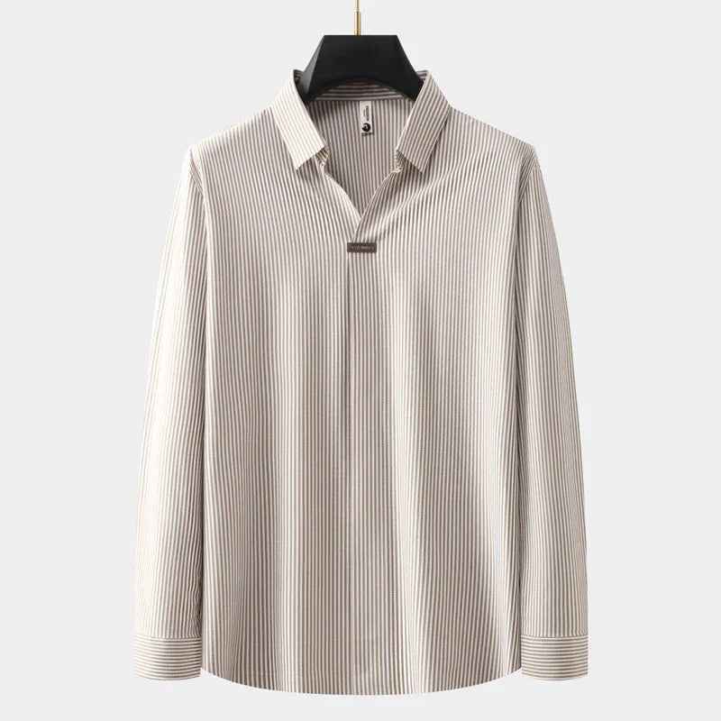 Long Sleeve Polo Shirt for Men - MarkoFit