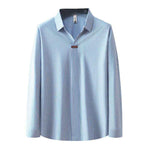 Long Sleeve Polo Shirt for Men - MarkoFit