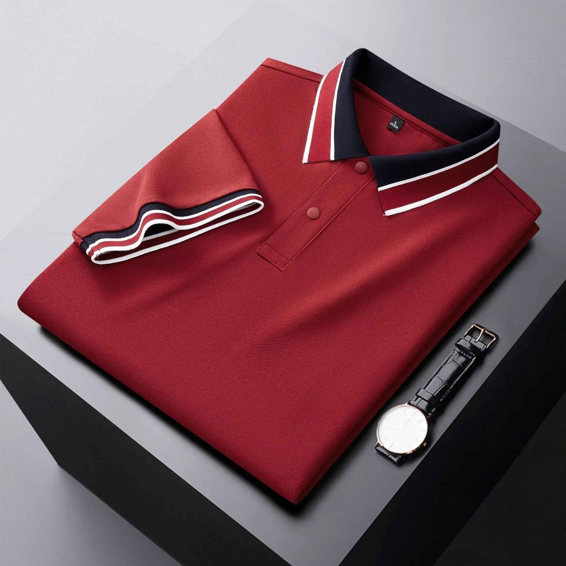 Short Sleeve Polo Shirt for Men - MarkoFit