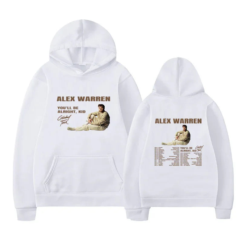 You'll Be Alright Kid Alex Warren Hoodies Men Clothes Winter - MarkoFit