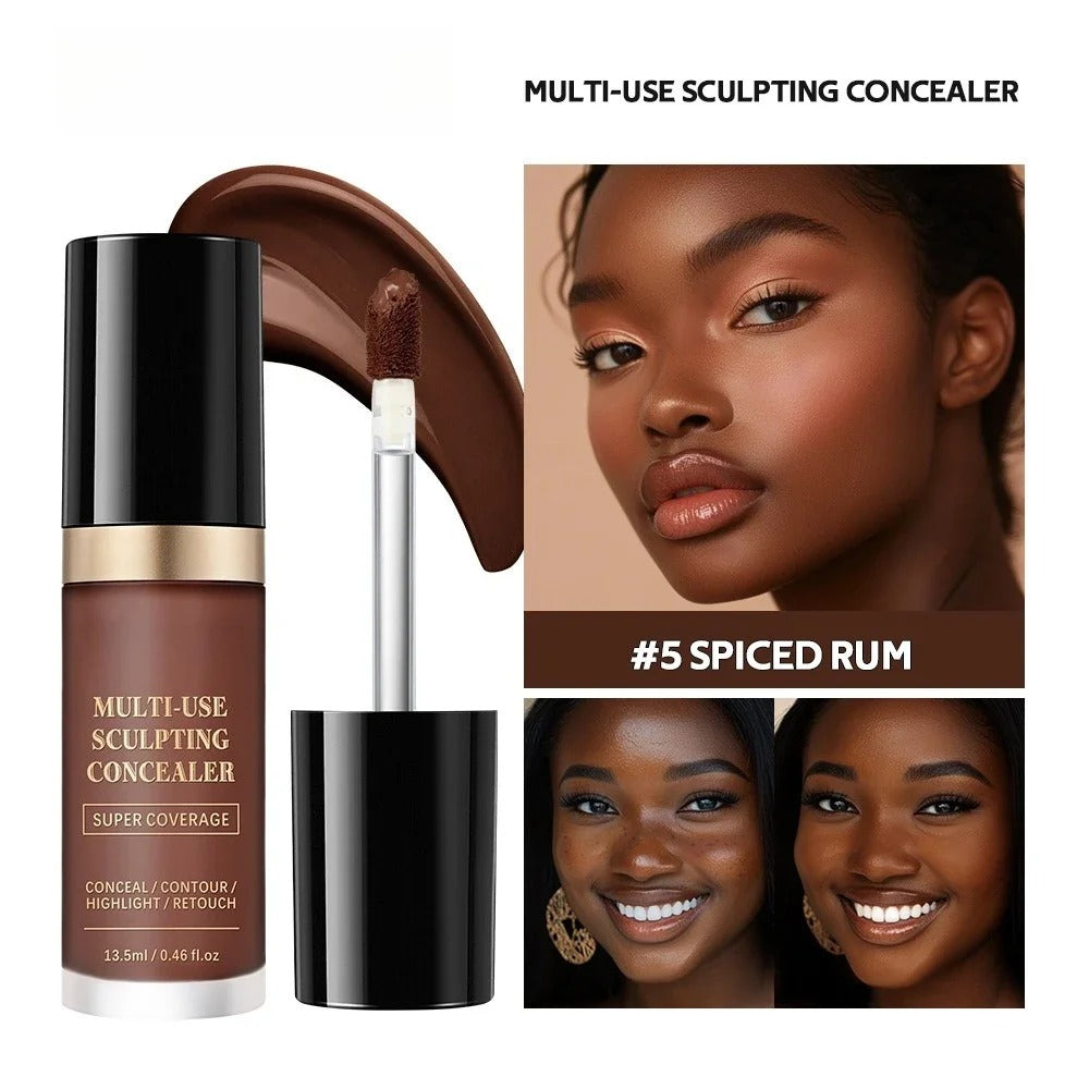 Super Coverage Concealer Multi-Use Cream Oil Free Long Lasting