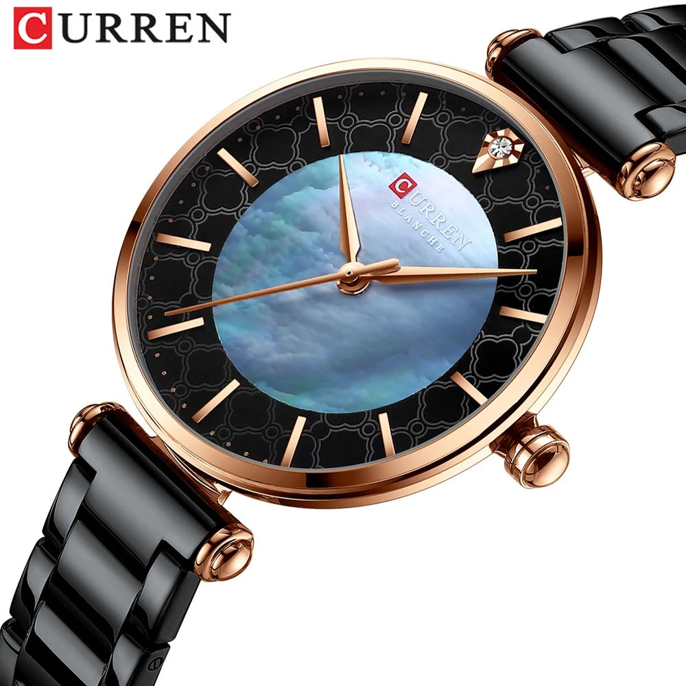 Steel Women Bracelet Watches Female Waterproof Clocks Relogio