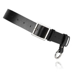 Black Leather Unisex Belt Oslo - MarkoFit