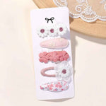 5Pcs BB Clips Set for Children Hair Accessories Sweet Hair bangs - MarkoFit