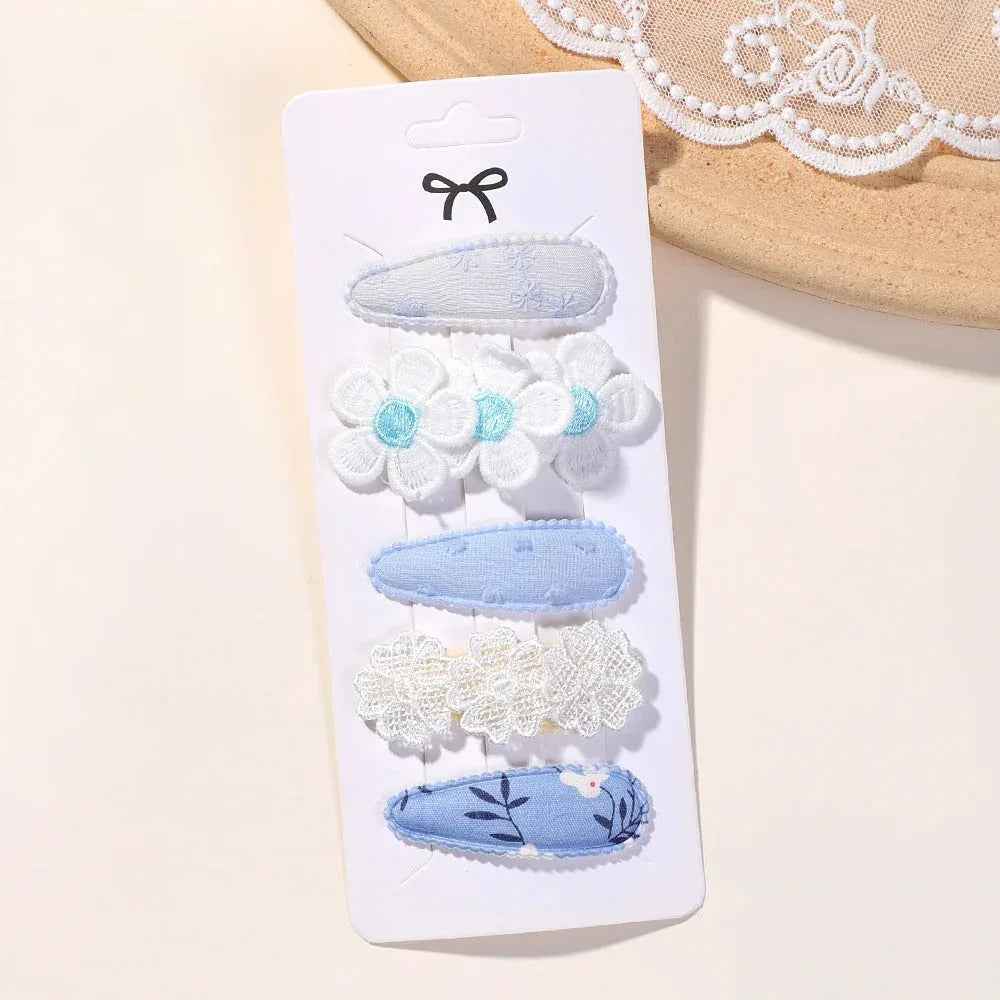 5Pcs BB Clips Set for Children Hair Accessories Sweet Hair bangs - MarkoFit