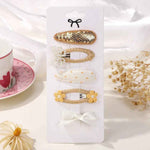 5Pcs BB Clips Set for Children Hair Accessories Sweet Hair bangs - MarkoFit