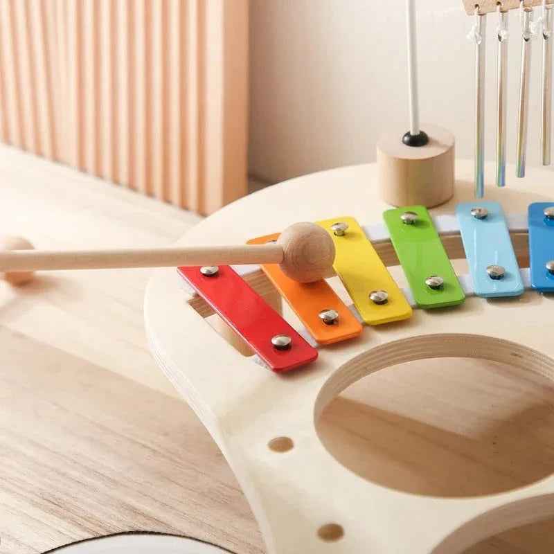 Baby Educational Toys Wooden Aeolian Bells Montessori Children's - MarkoFit