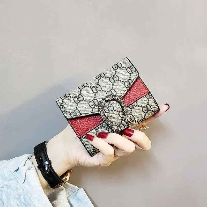New Style Women's Short Wallet Female Student Three-Fold - MarkoFit