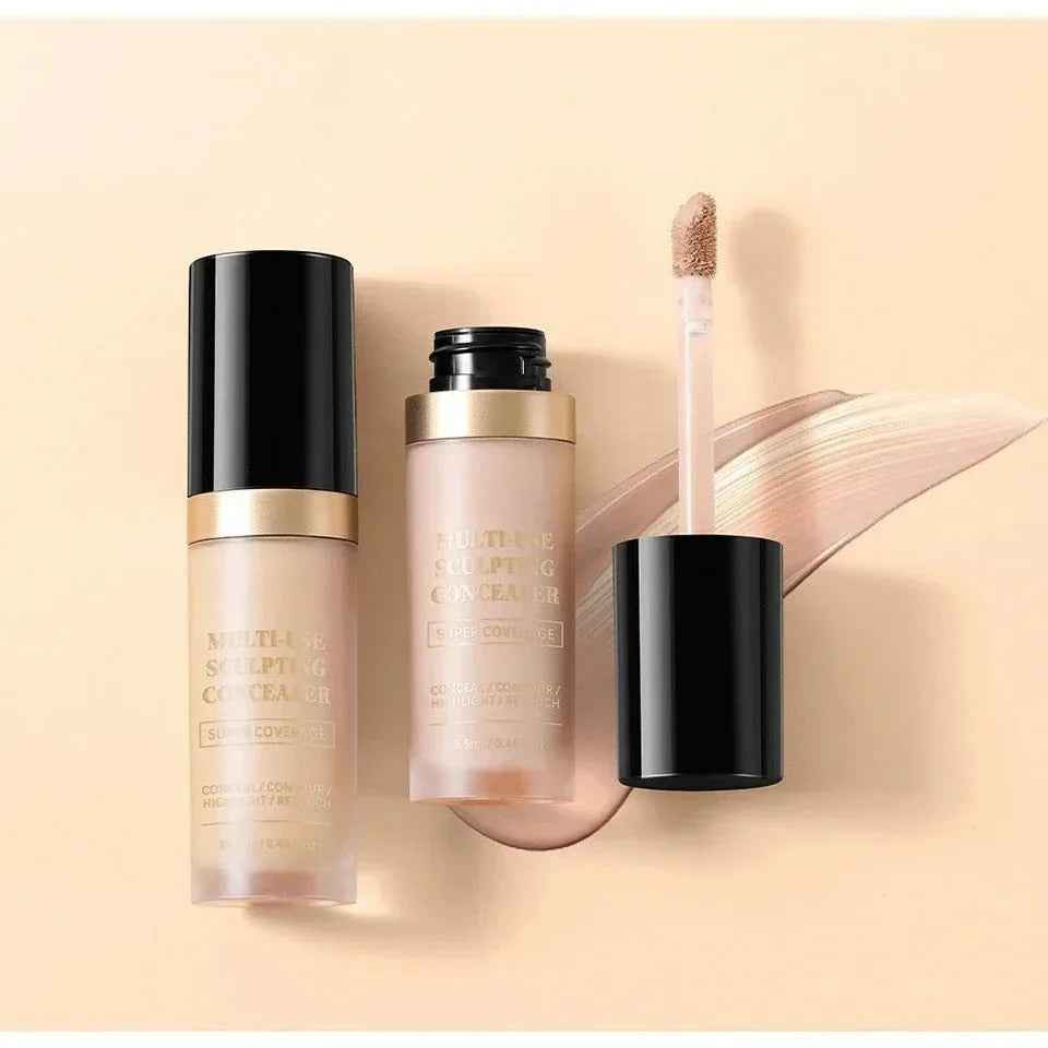 Super Coverage Concealer Multi-Use Cream Oil Free Long Lasting - MarkoFit