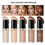 Super Coverage Concealer Multi-Use Cream Oil Free Long Lasting - MarkoFit